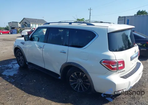 2018 Nissan Armada Platinum из США, поврежденный, VIN JN8AY2NE9J9731640